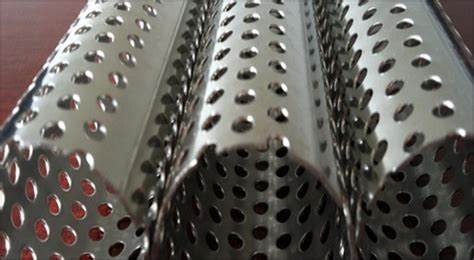 Slotted Tube Punched from Perforated Metal Sheets, Dies.
